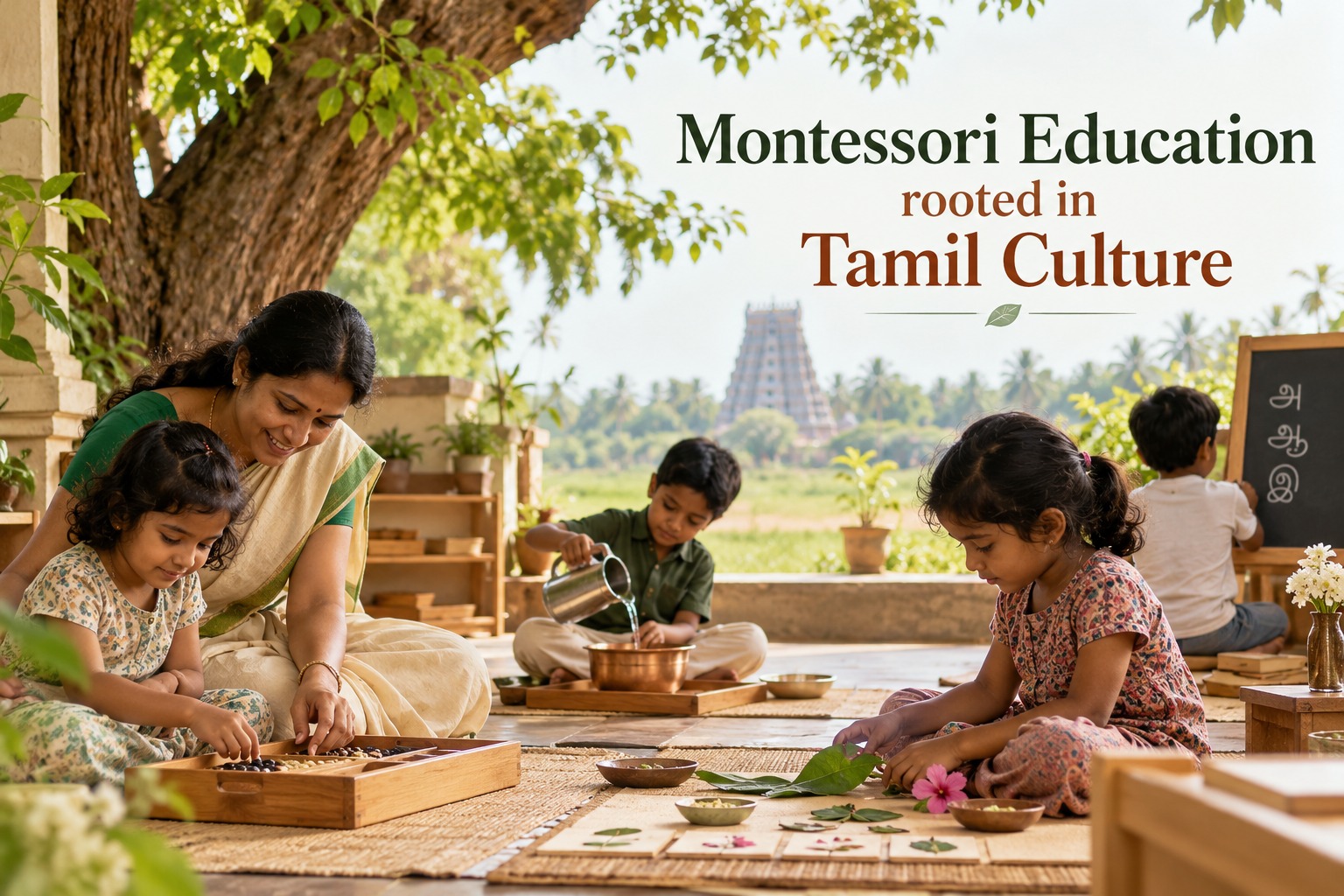 Montessori Education Rooted in Tamil Culture | Aaranya International School of Montessori